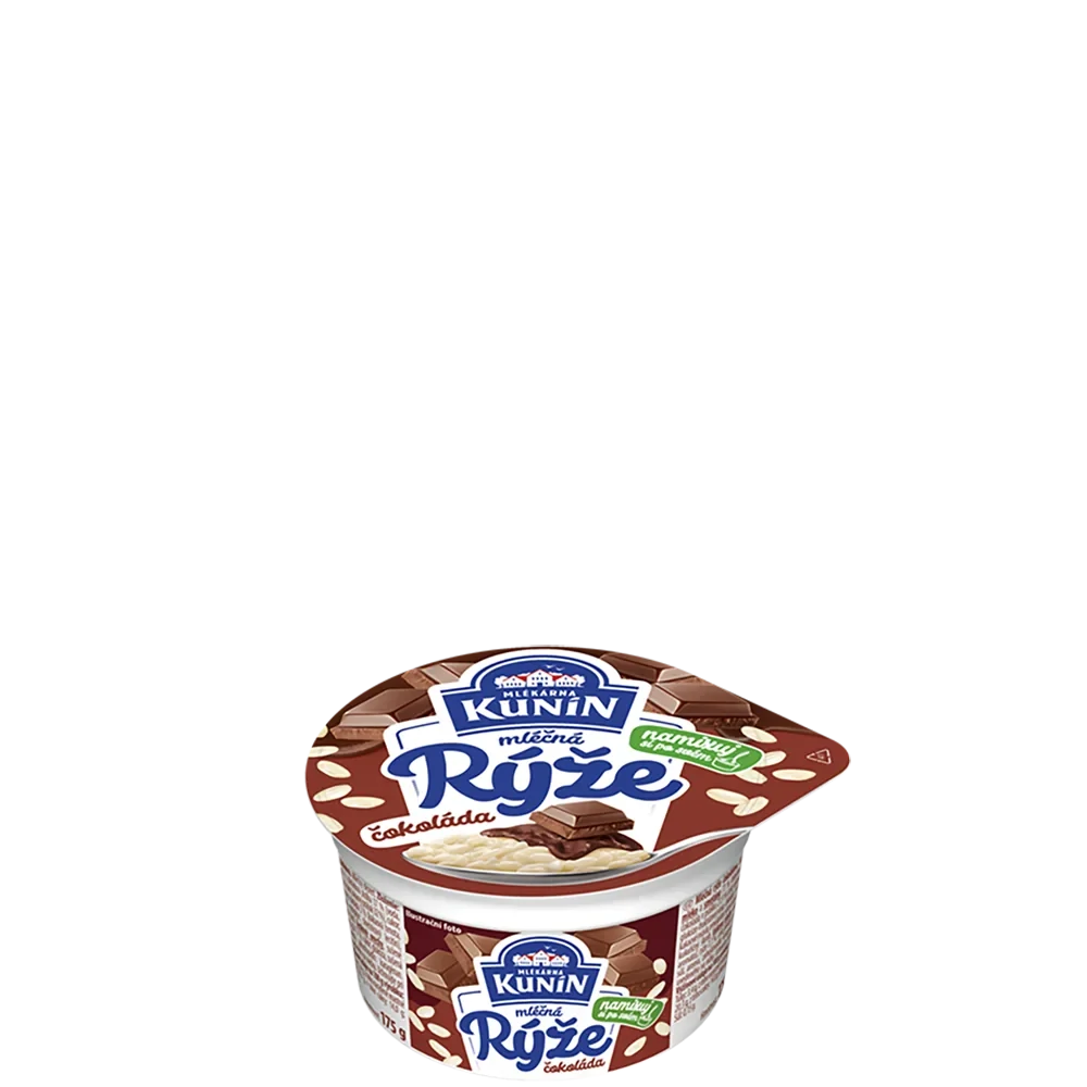 (E) KUNÍN Mliečna ryža čokoláda 175g /12