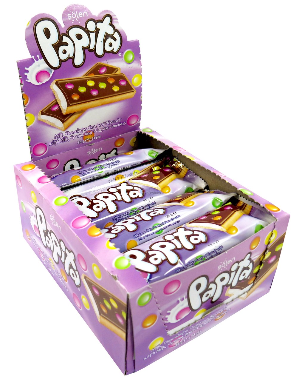 Papita mliečna 33g /24