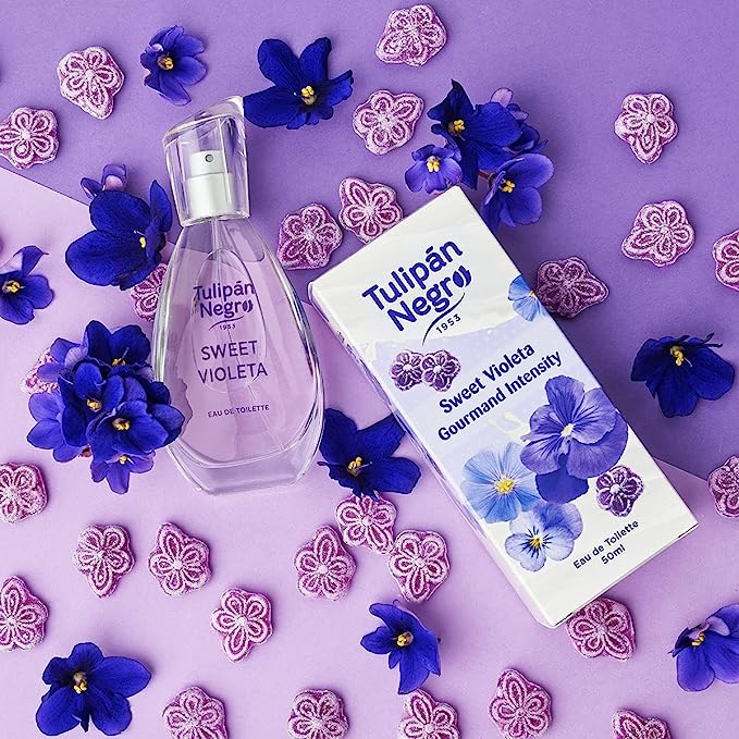 TULIPÁN NEGRO Toaletná voda Sweet Violeta 50ml /5