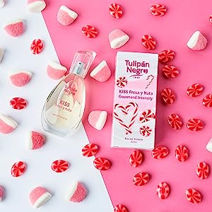 TULIPÁN NEGRO Toaletná voda Kiss Fresa y Nata 50ml /5