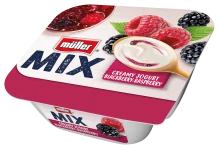 MÜLLER MIX Jogurt ovocný mix 130g /12