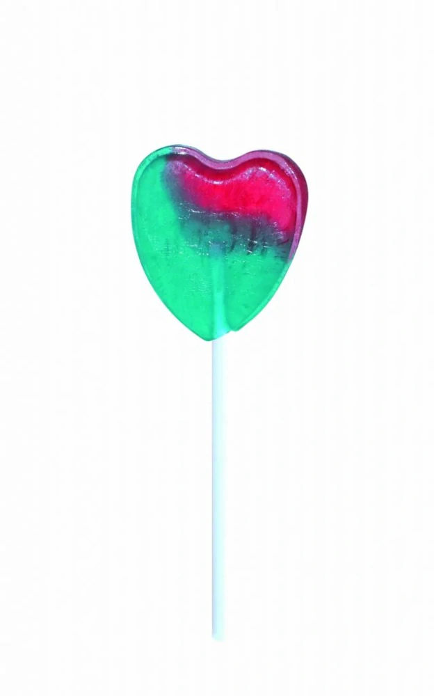CANDY Lízanky Srdiečka 7g /100 vrecko 