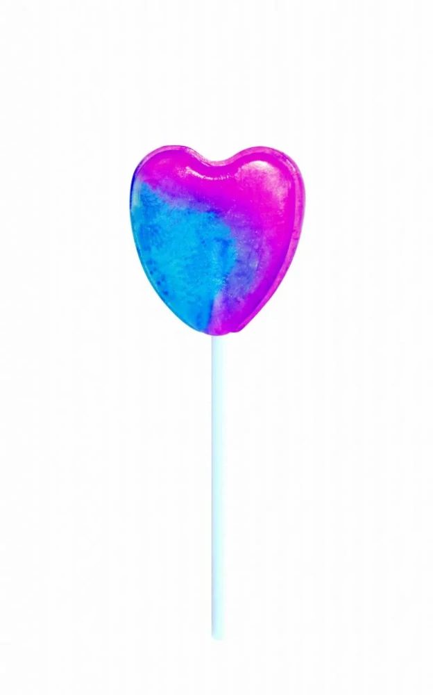 CANDY Lízanky Srdiečka 7g /100 vrecko 
