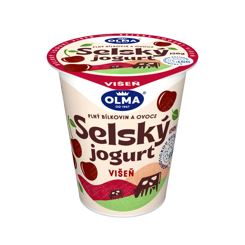 OLMA Selský jogurt MIX 150g /20