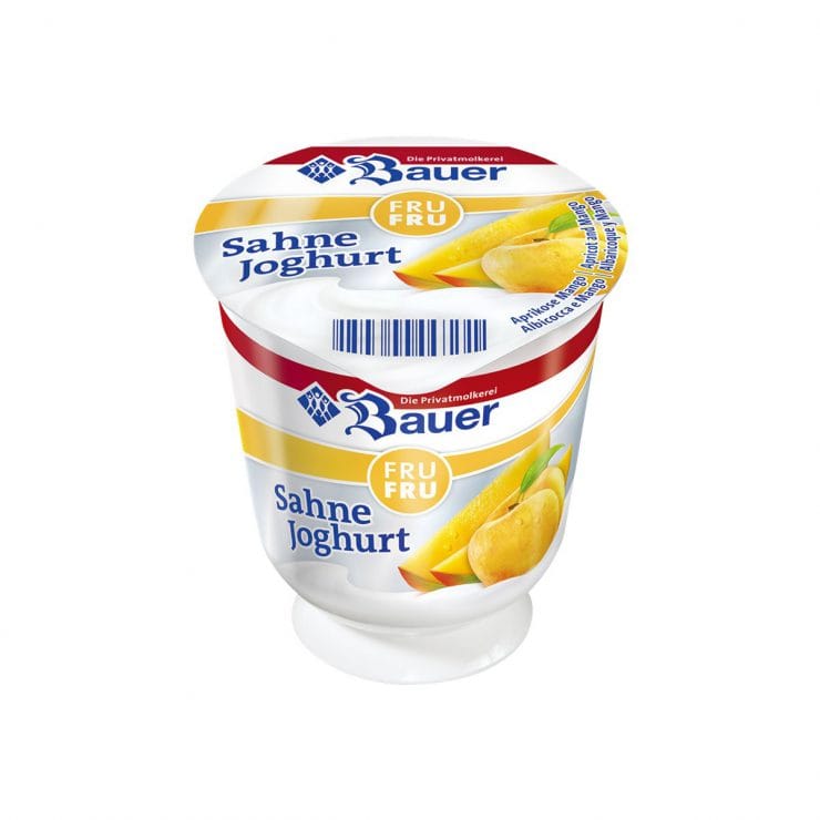 BAUER Smotanový jogurt MIX 150g /20