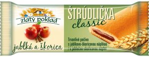 ZLATÝ POKLAD Štrúdlička classic jablká a škorica 21g /36