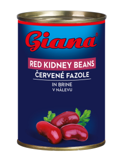 GIANA Fazuľa červená v sladkoslanom náleve 425ml /12