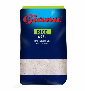 GIANA Ryža guľatozrnná 1kg/ 10