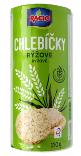RACIO Chlebíčky ryžové 130g /12