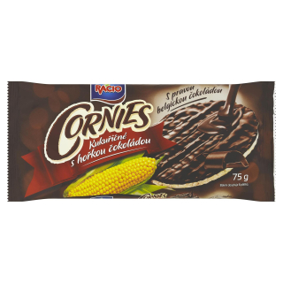 RACIO Cornies kukuričné s horkou čokoládou 75g /20