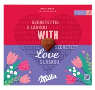 Dezert Milka With Love hazelnut 110g /10
