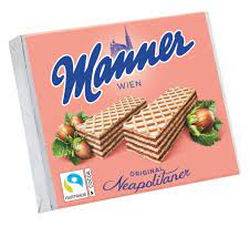 Manner oblátka lieskový oriešok 75g /12 (M) (E) 