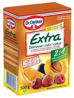 Dr. OETKER Želírovací cukor Extra 2:1 500g/ 21