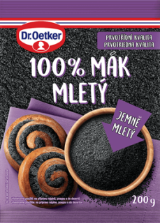 Dr. OETKER 100% Mak mletý 200g/ 10