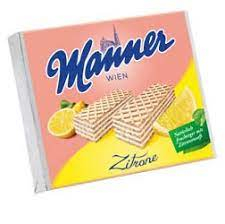 Manner oblátka citrón 75g /12 (M) (E) 