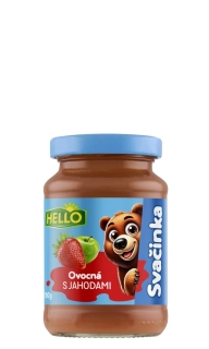 HELLO Výživa s jahodami 190g /10