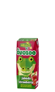 HELLO Kids Ovozoo jahoda 250ml /18