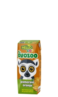 HELLO Kids Ovozoo pomaranč 250ml /18