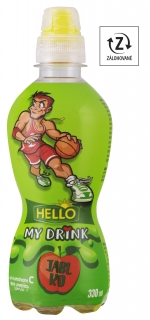 HELLO MY Drink Jablko 330ml /10 PET ZO