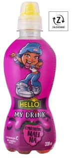 HELLO MY Drink Malina 330ml /10 PET ZO