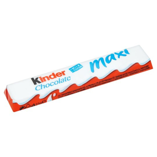 KINDER Maxi čokoládová tyčinka 21g /36