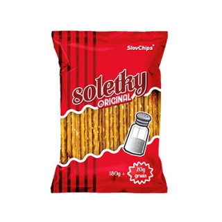 SlovChips Soletky original 180g+20g /16