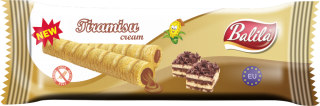 (E) BALILA Kukuričné trubičky plnené tiramisu krémom 18g /48