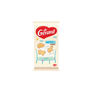 DR GERARD Sušienky ZOO s kakaovou polevou 165g /12