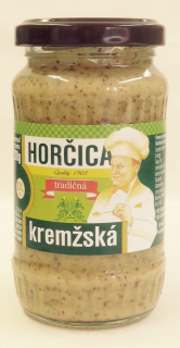 Horčica kremžská 200g /12 sklo
