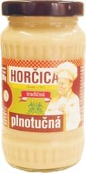 Horčica plnotučná 200g /12 sklo