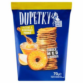 DUPETKY Horčica, med a cibuľa 70g /21