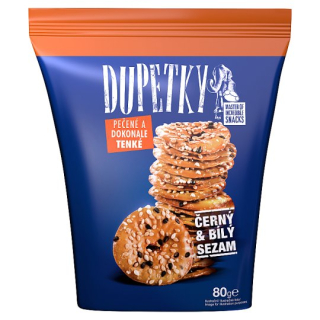 DUPETKY Čierny a biely sezam 80g /21
