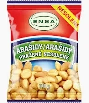 ENSA Arašidy pražené nesolené 100g /20