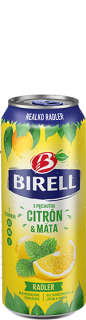 BIRELL Citrón & Mäta 0,5l /24 ZO