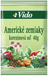 VIDO Americké zemiaky korenie 40g /30