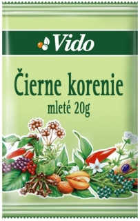VIDO Čierne korenie mleté 20g /30
