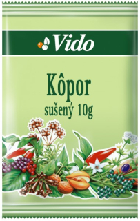 VIDO Kôpor sušený 10g /30