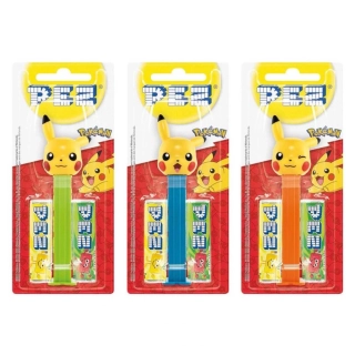 (E) PEZ Figúrka + 2ks ovocné štangličky 17g /24
