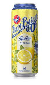 ZLATÝ BAŽANT Radler Citrón 0,00% 0,5l /6 ZO