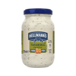 HELLMANN'S Tatarská omáčka 210ml /12