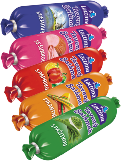 LACTIMA Tavený syr Salámek MIX 100g /12