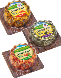 Čerstvý obaľovaný syr MIX 100g/ 8