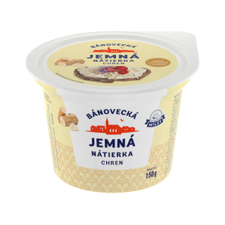 MILSY BÁNOVECKÁ Jemná nátierka chren 150g /8