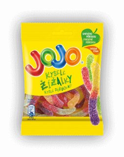 Jojo Dážďovky kyslé 80g /28