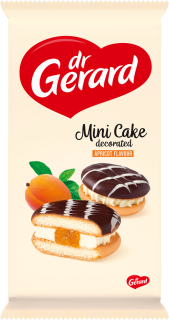 DR.GERARD Mini cake dekorovaný marhuľová príchuť 330g /8