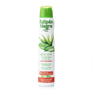 TULIPÁN NEGRO Telový DEO sprej Aloe Vera & Jojoba 200ml /6