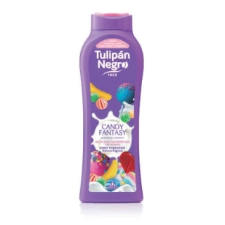 (E) TULIPÁN NEGRO Sprchový gél Candy Fantasy 650ml /6