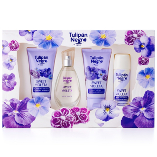 TULIPÁN NEGRO Darčeková kazeta Sweet Violeta /1