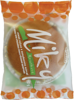 PECUD Miky jemné pečivo s marhuľovou náplňou 70g /16