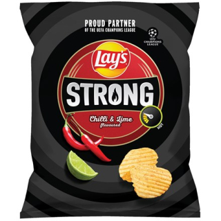 LAYS Strong chilli&lime 55g/14